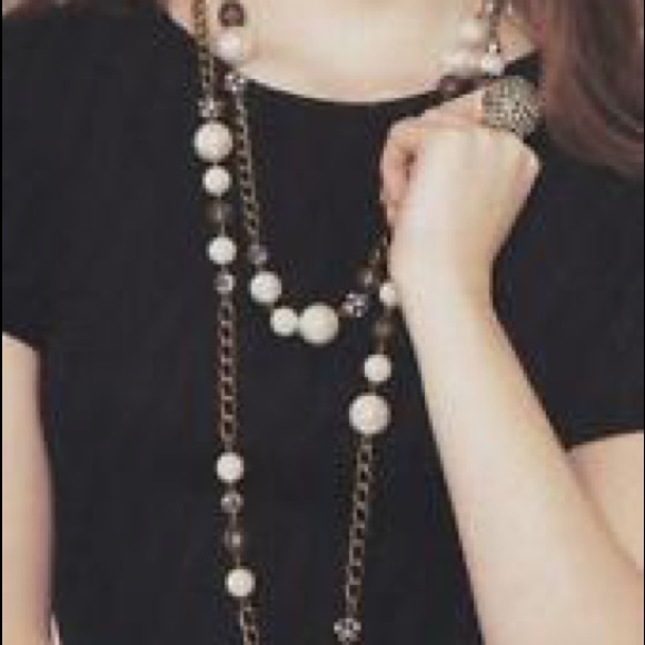 Mark Cluster Luster Necklace Brand New